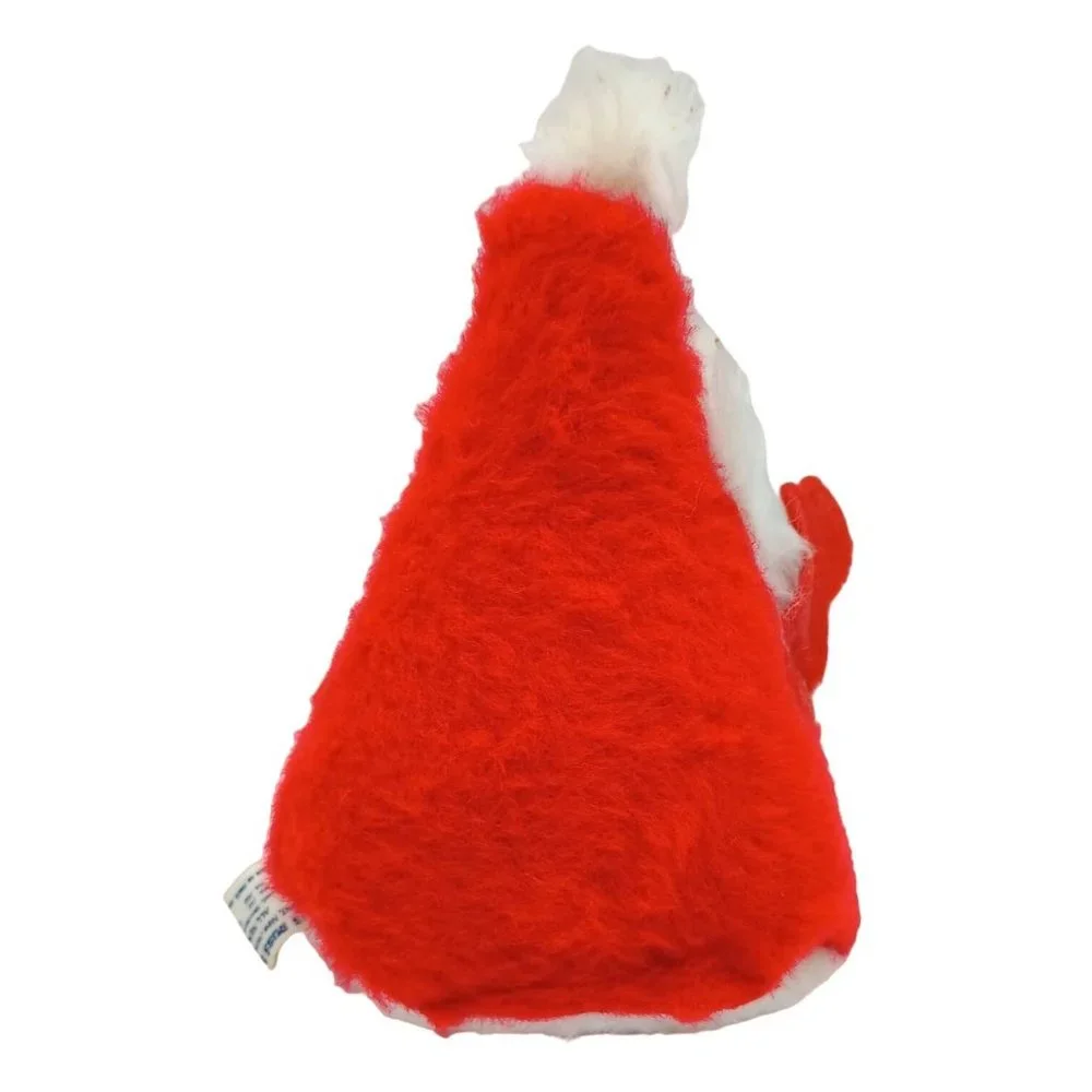 Vintage Santa Claus Shelf Sitter Christmas Plush by Russ Berrie & Co 1975 Felt L - Picture 3 of 7